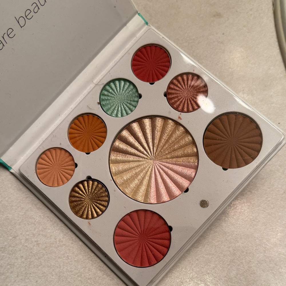 OFRA blush bronzer and eyeshadows